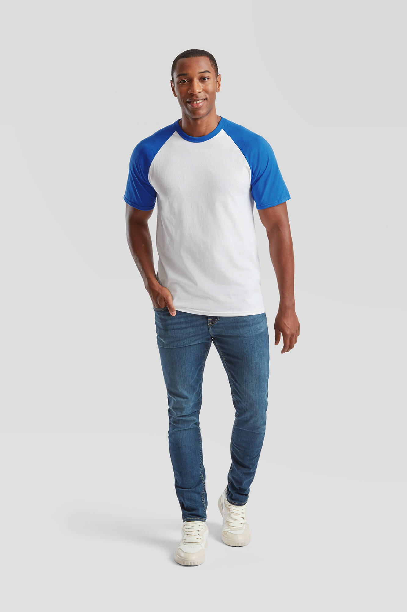 Baseball Fruit of the Loom White T-shirt