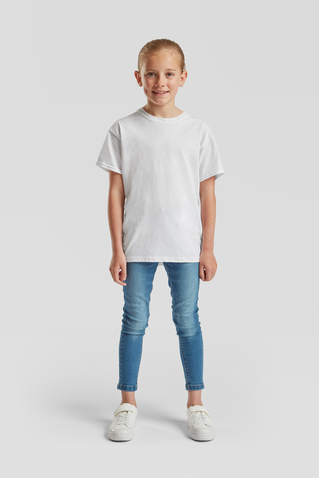 White Children's T-shirt Original Fruit of the Loom
