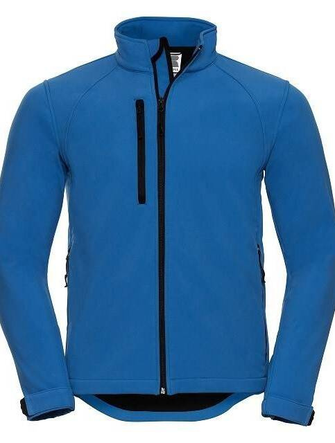 Jachetă Russell Blue Men&#039;s Soft Shell