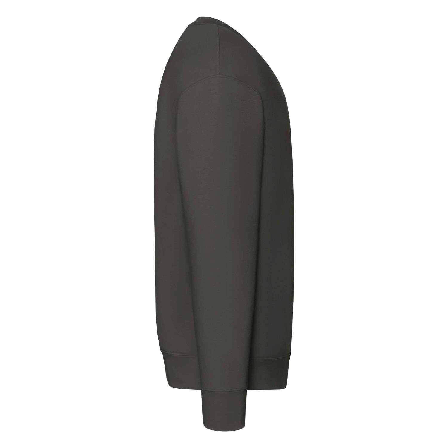 Dark Grey Men&#039;s Sweatshirt Set-in Sweat Fruit of the Loom