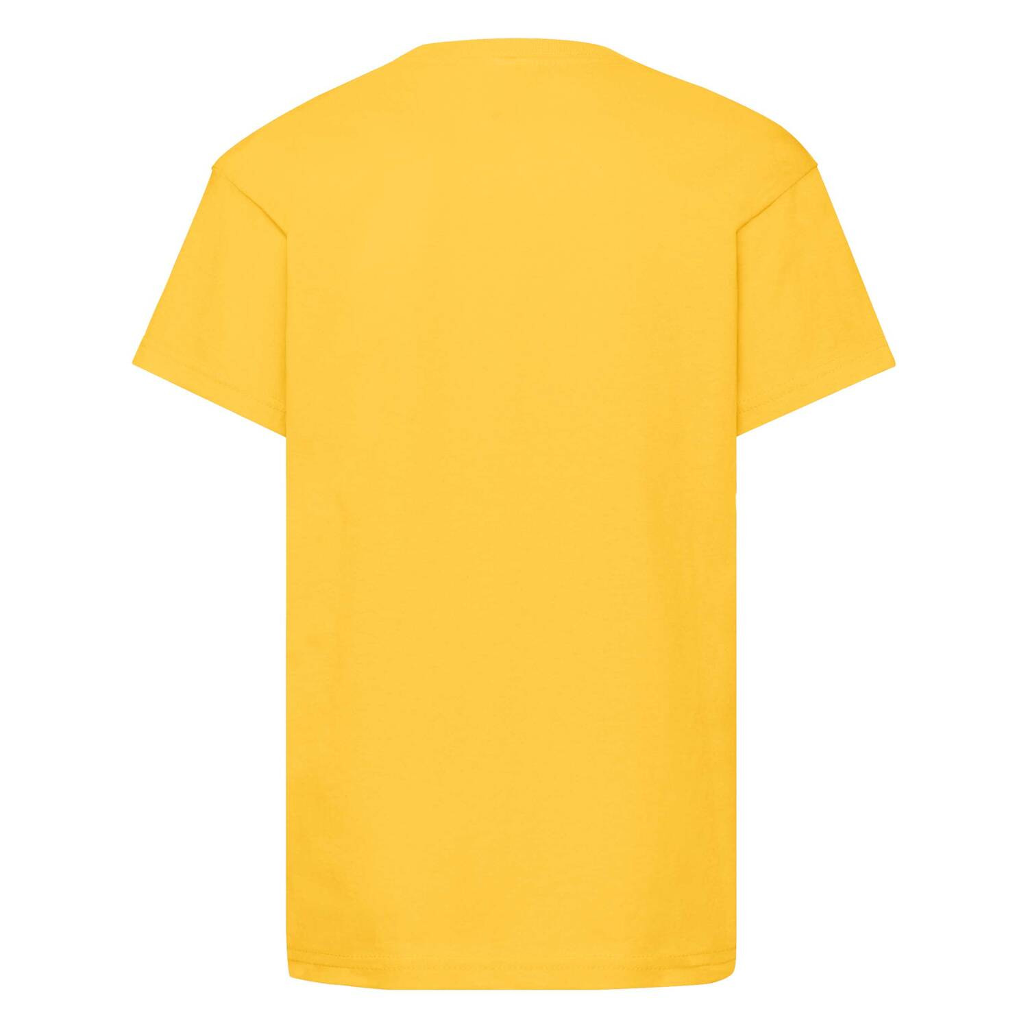 Yellow T-shirt for Children Original Fruit of the Loom