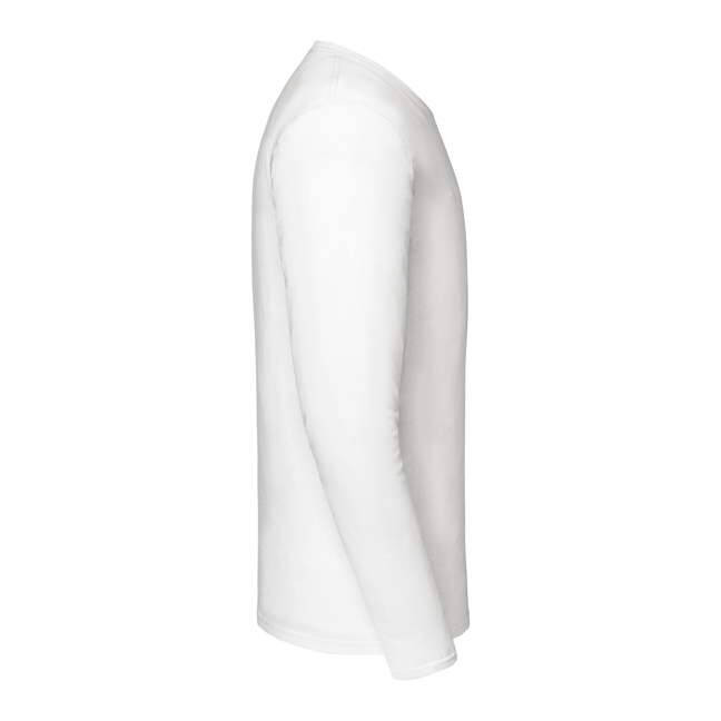 White Men's T-shirt Iconic 195 Ringspun Premium Fruit of the Loom