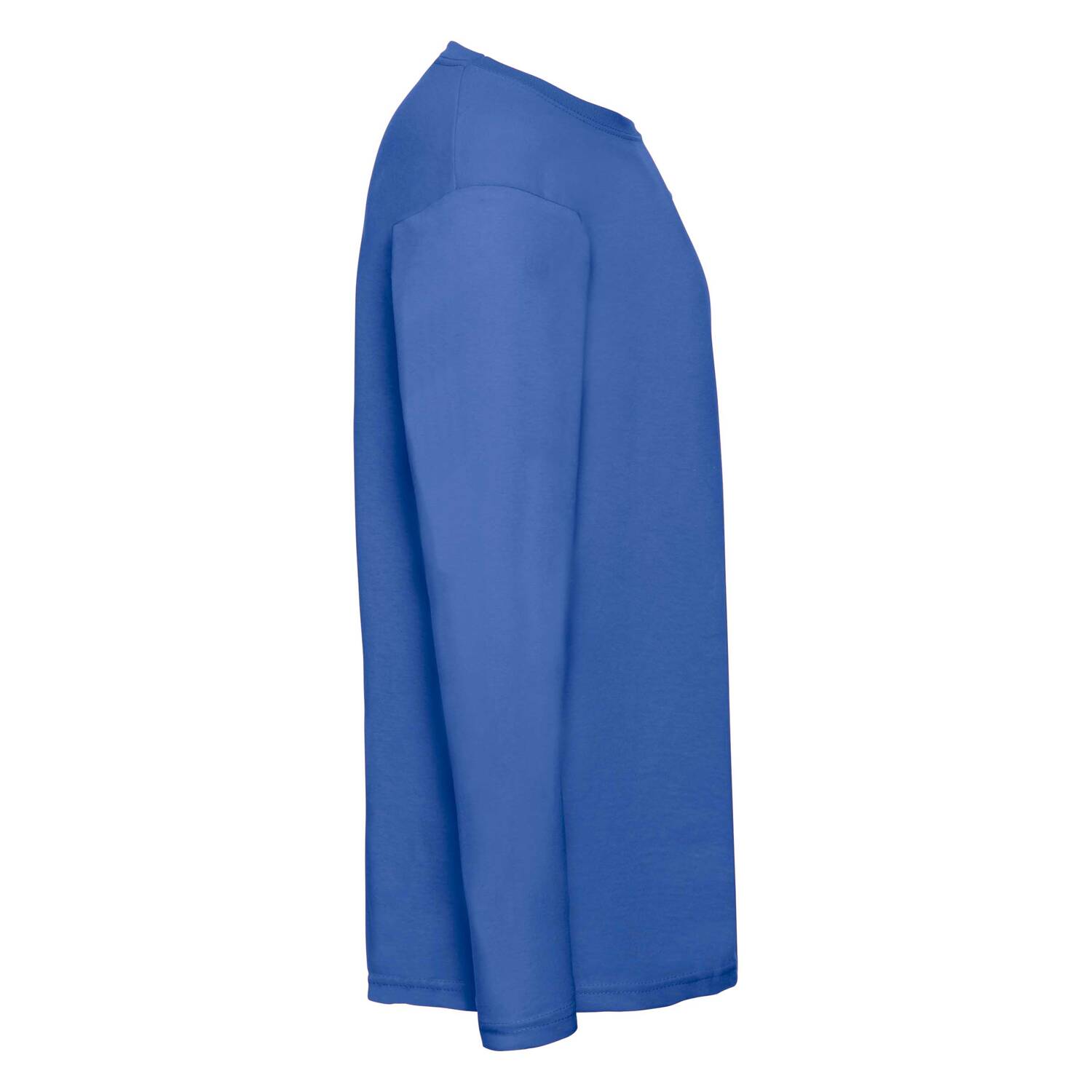 Blue Valueweight Men's Long Sleeve T-shirt Fruit of the Loom