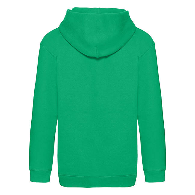 Green Hooded Sweat Fruit of the Loom