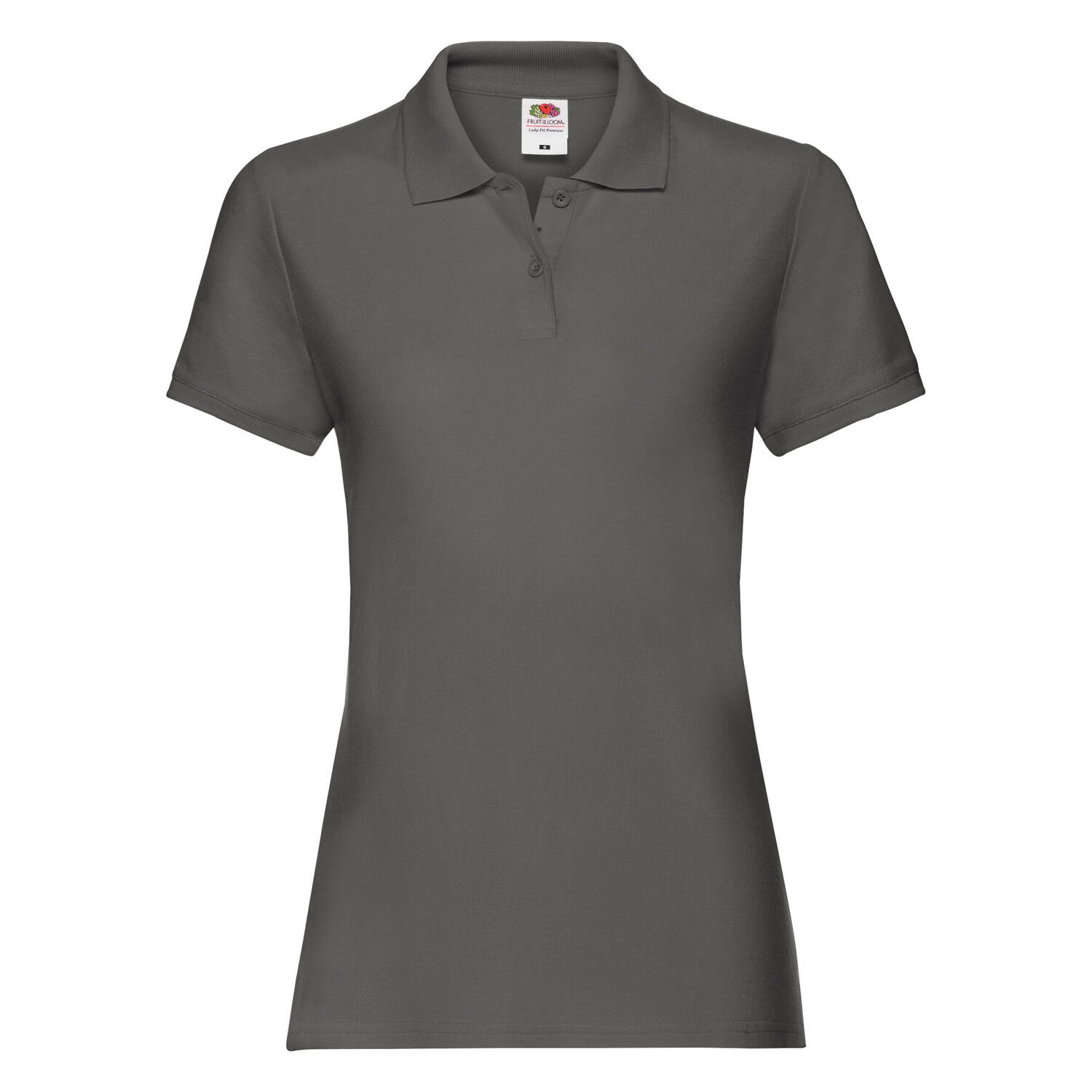 Graphite Women's Polo Fruit of the Loom