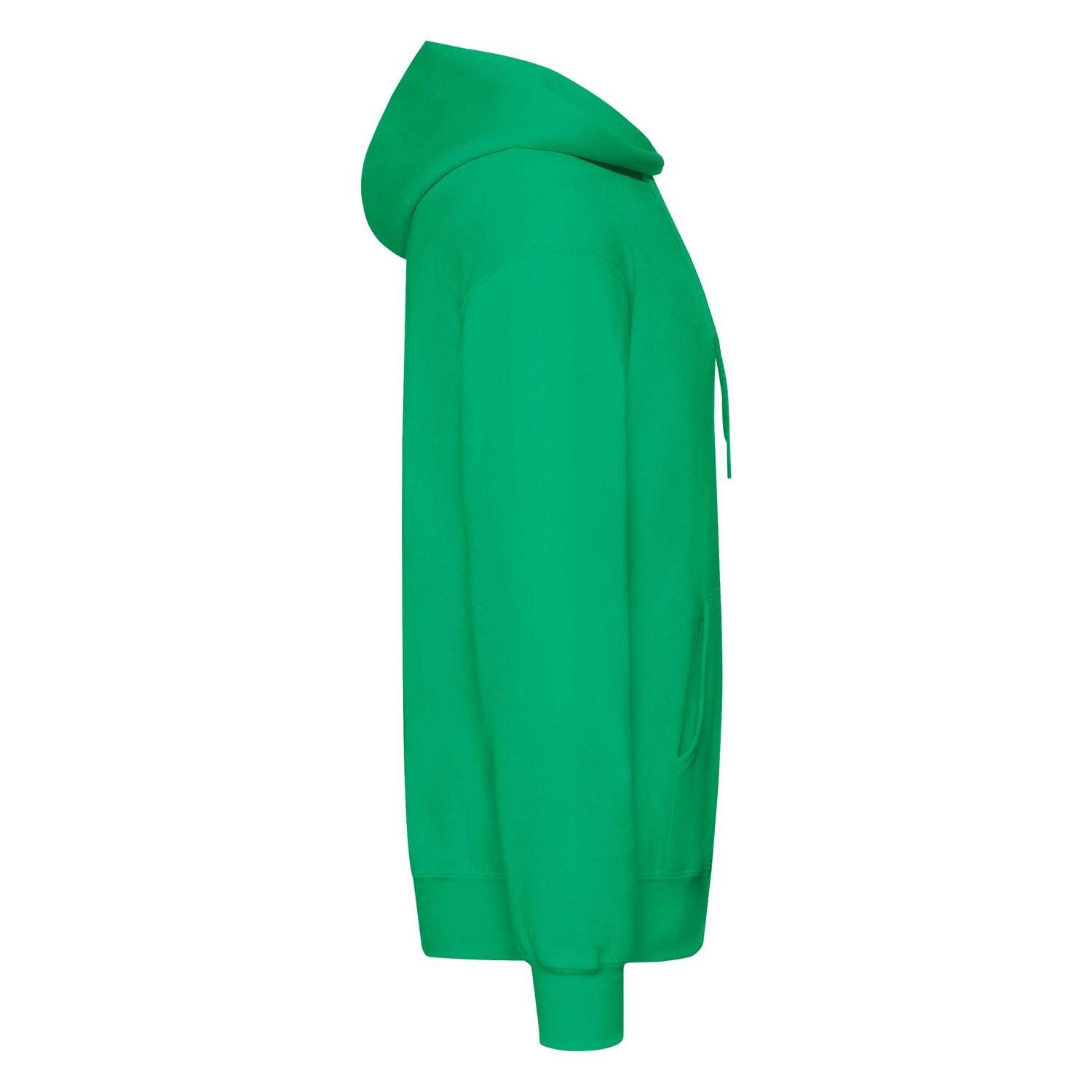 Green Men&#039;s Hooded Sweat Fruit of the Loom