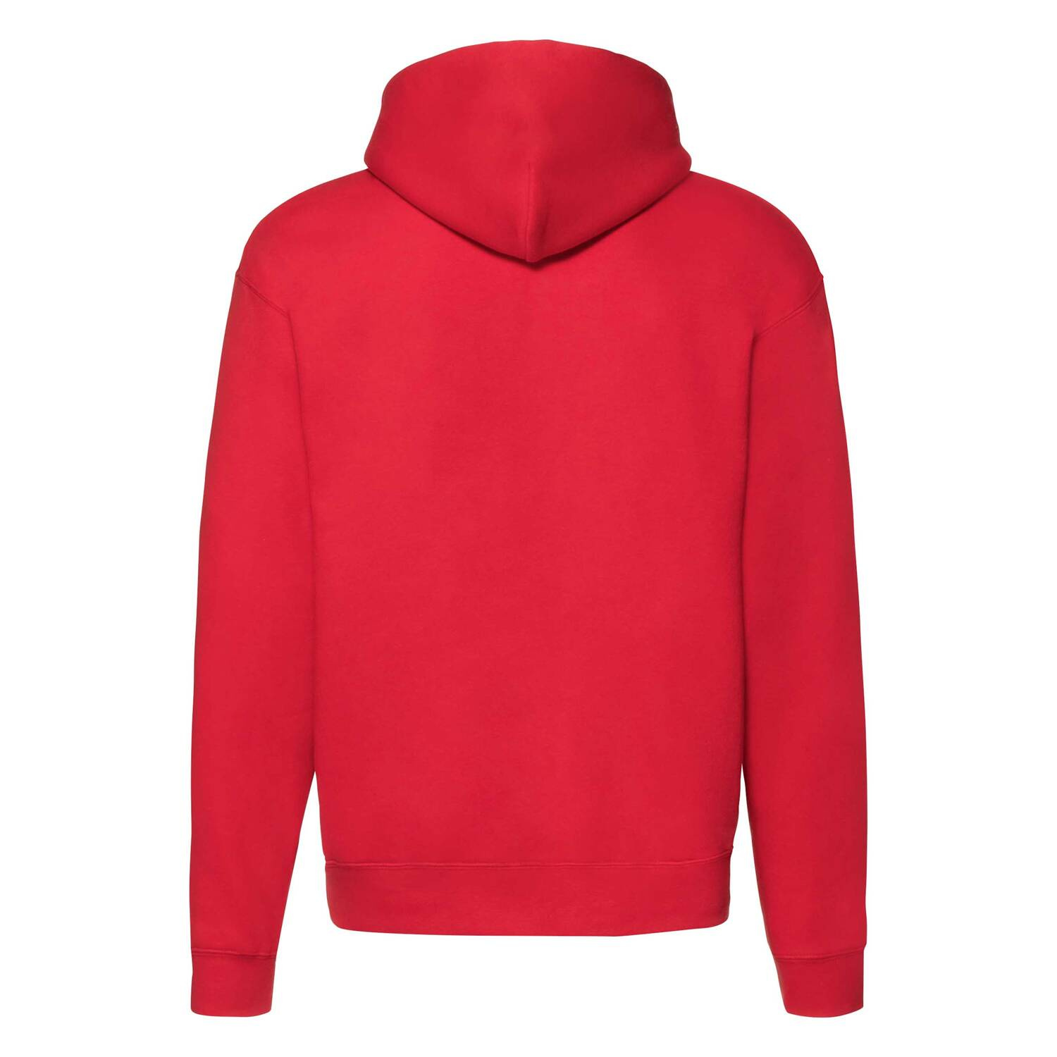Red Men&#039;s Hoodie Premium Fruit of the Loom