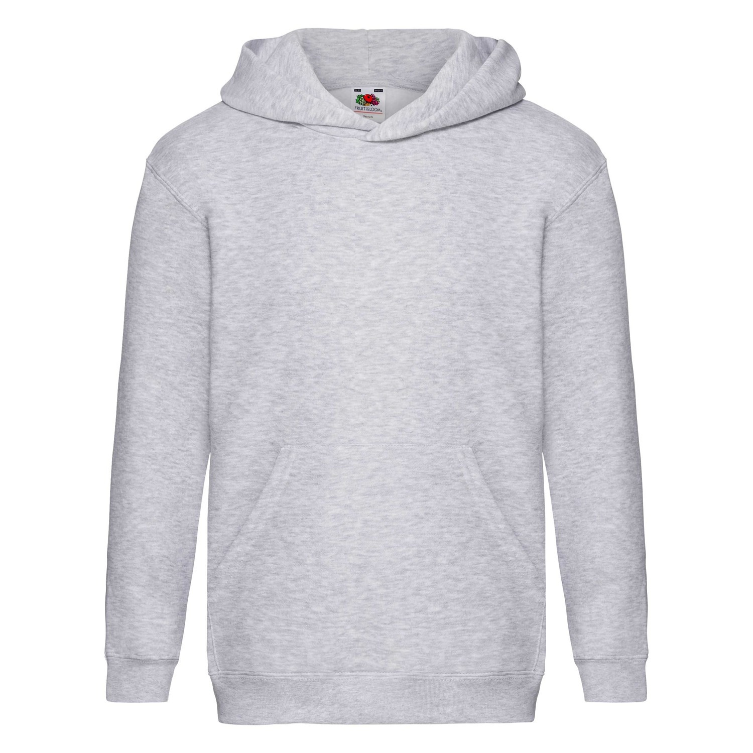 Szara bluza dziecięca Hooded Sweat Fruit of the Loom