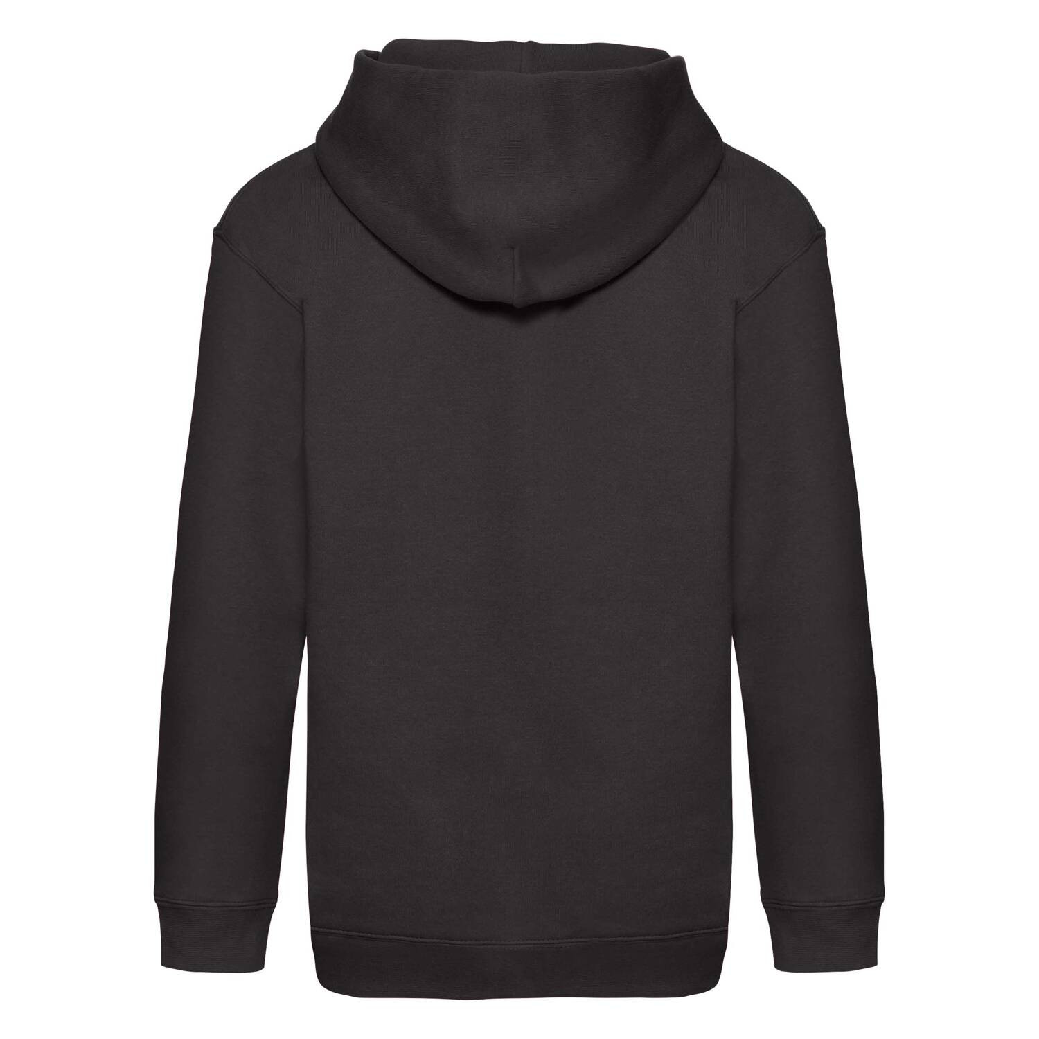 Czarna bluza dziecięca Hooded Sweat Fruit of the Loom