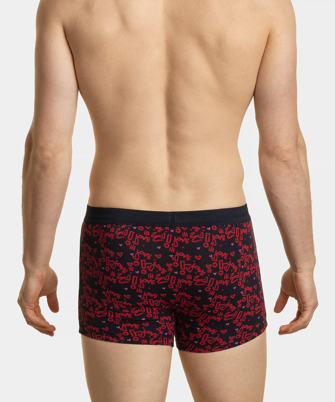 Men&#039;s Boxer Shorts ATLANTIC 2Pack - Red/Dark Blue
