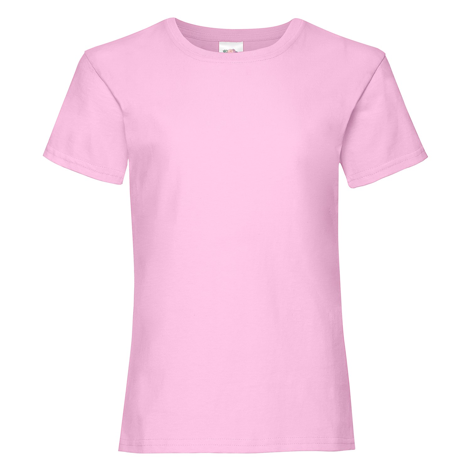 Levně Valueweight Fruit of the Loom Pink T-shirt