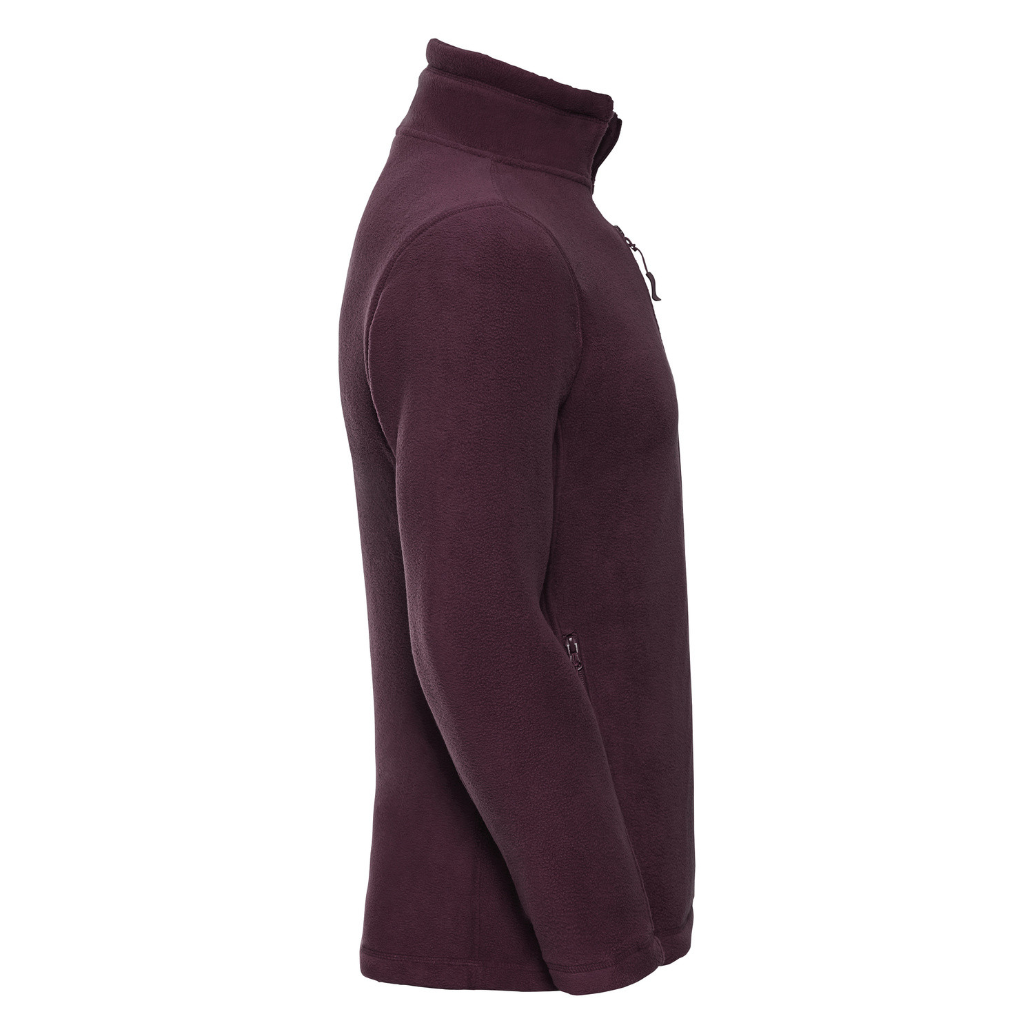 Men's fleece with long zipper 100% polyester, non-pilling fleece 320g