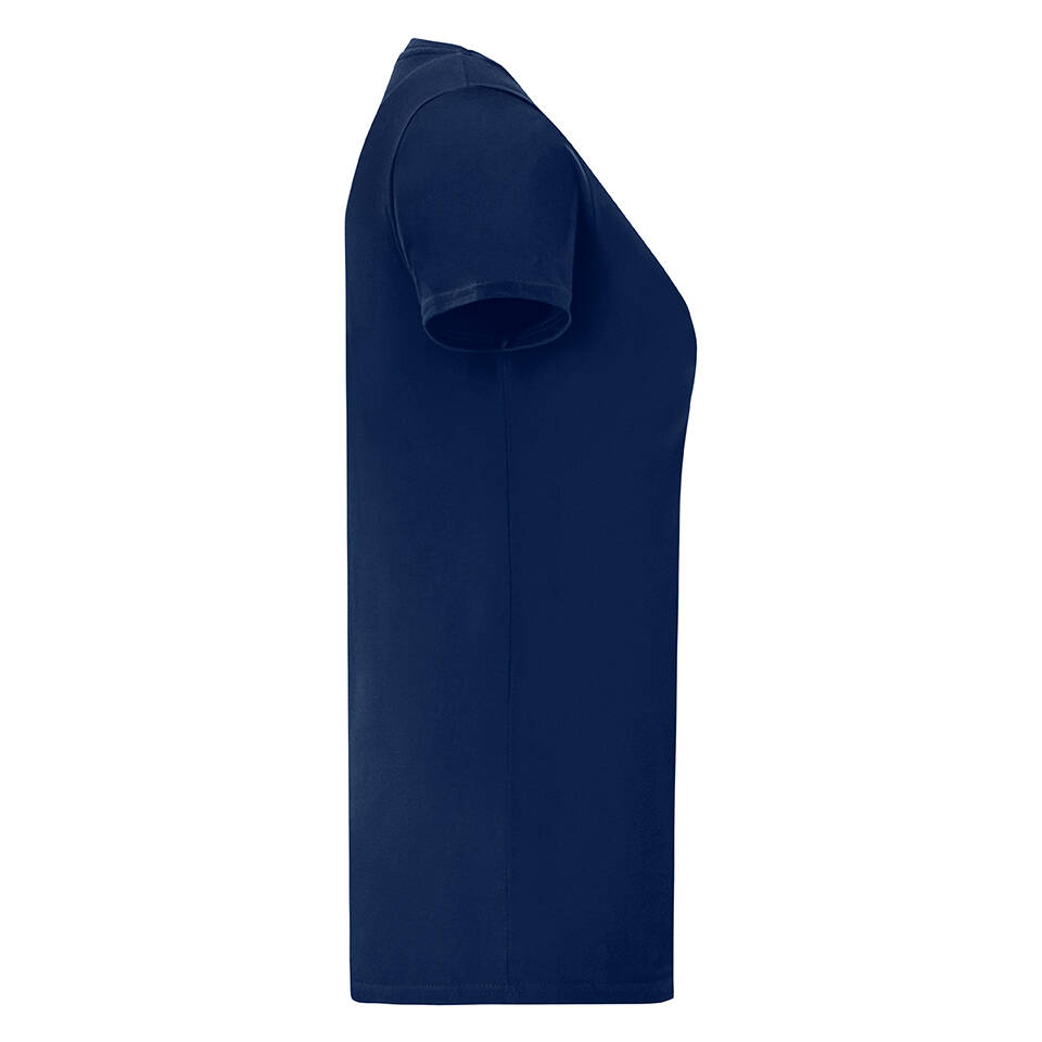 Navy blue Iconic women's t-shirt in combed cotton Fruit of the Loom