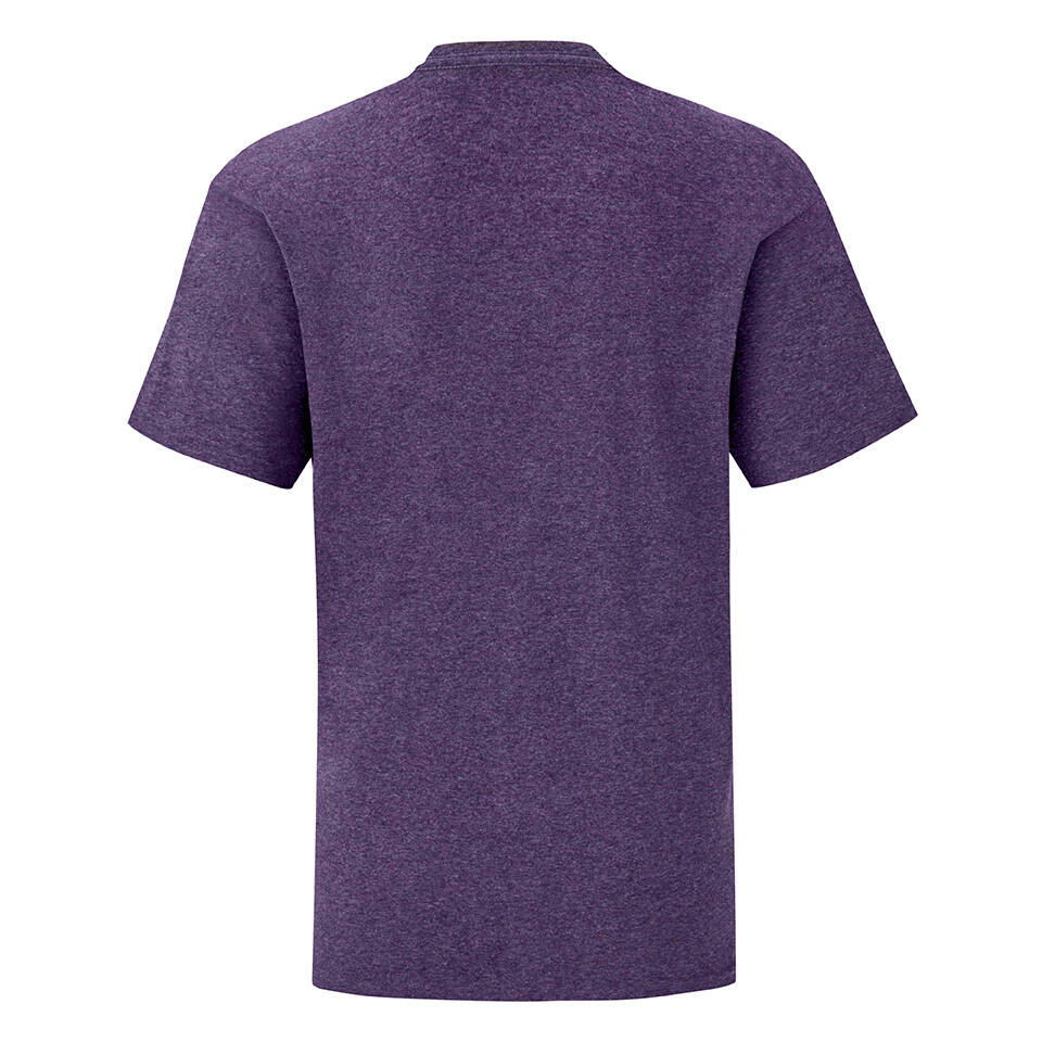 Purple children's t-shirt in combed cotton Fruit of the Loom