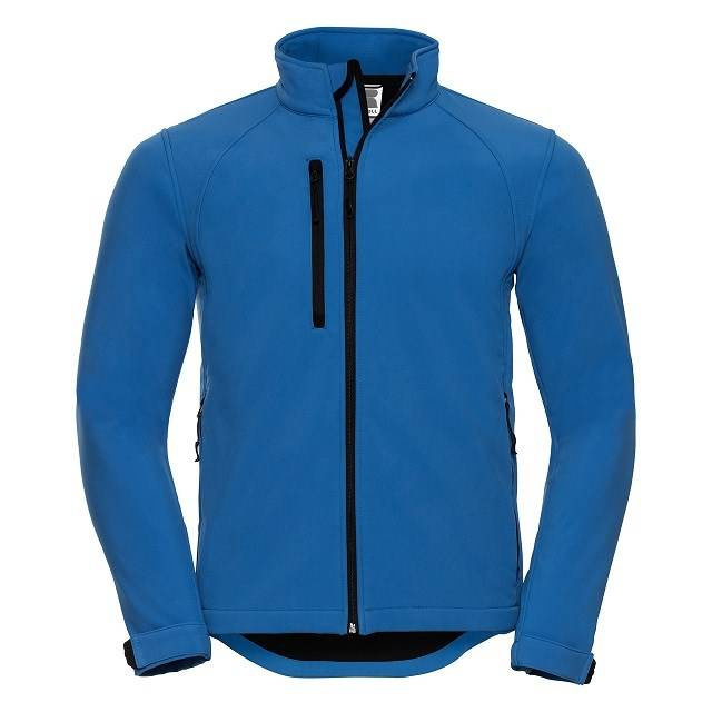Jachetă Russell Blue Men&#039;s Soft Shell