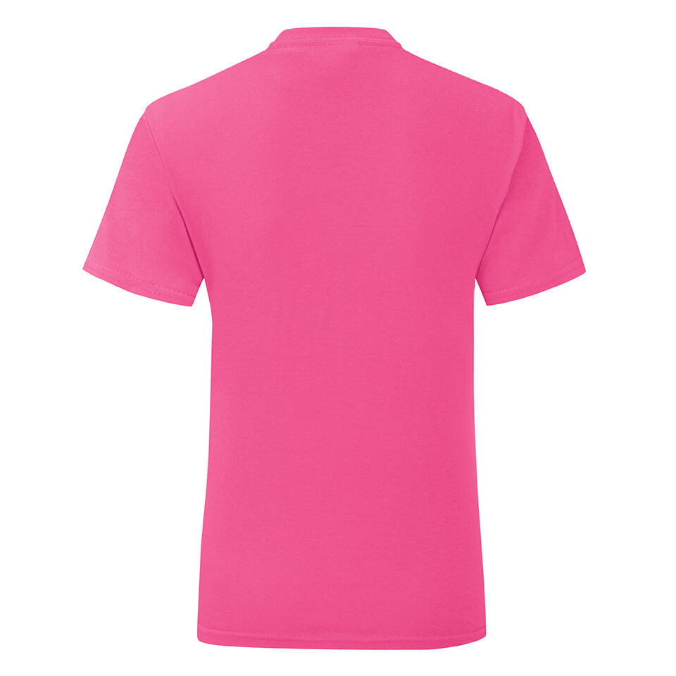 Pink Girls' T-shirt Iconic Fruit of the Loom