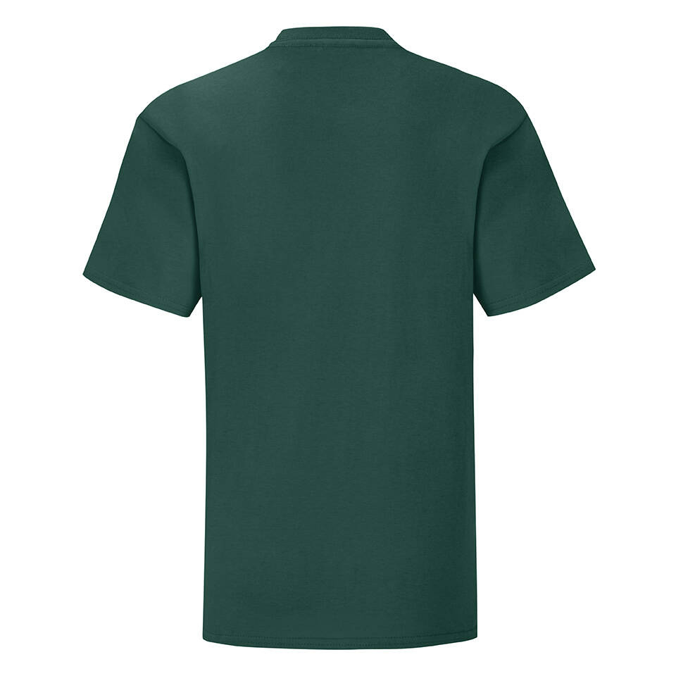 Green children's t-shirt in combed cotton Fruit of the Loom