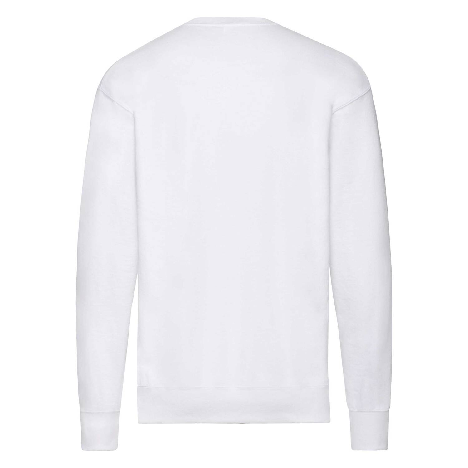 White Men&#039;s Sweatshirt Lightweight Set-in-Sweat Sweat Fruit of the Loom