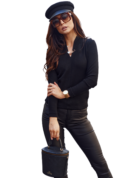 Blouse black Cocomore cmgBL620a.R21