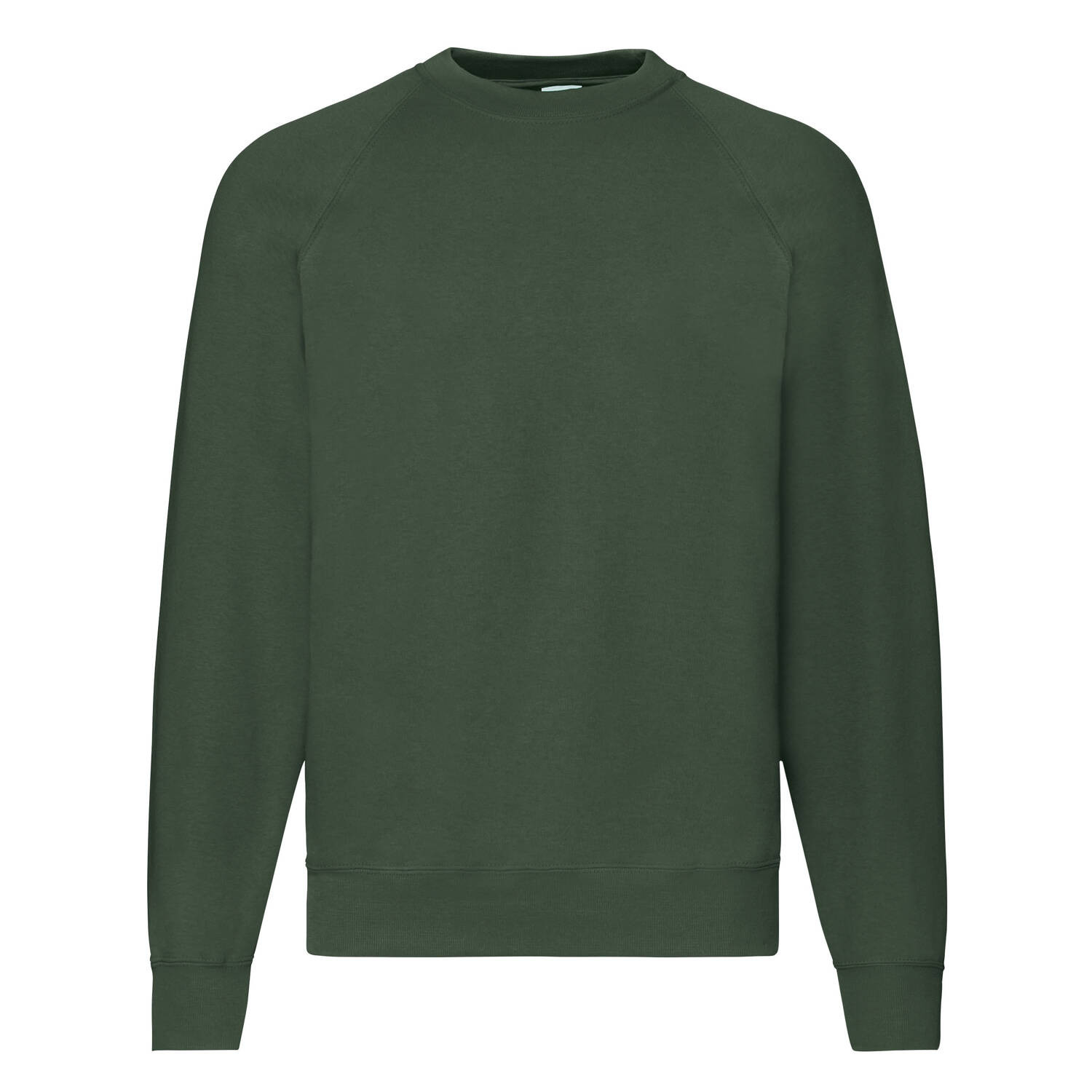 Biała bluza męska Raglan Sweat Fruit of the Loom