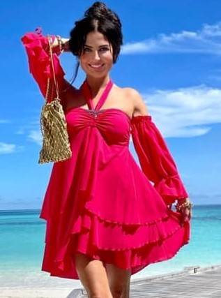 Red dress By o la la axp0747. R24