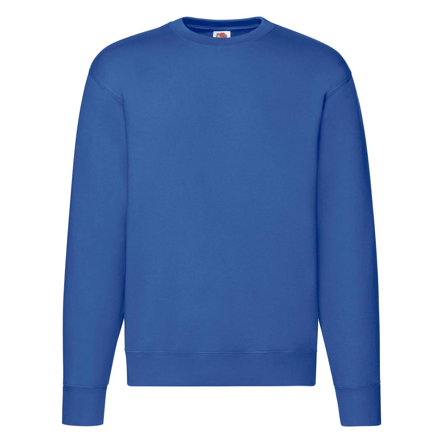 Men&#039;s Blue Sweatshirt Set-in Sweat Fruit of the Loom