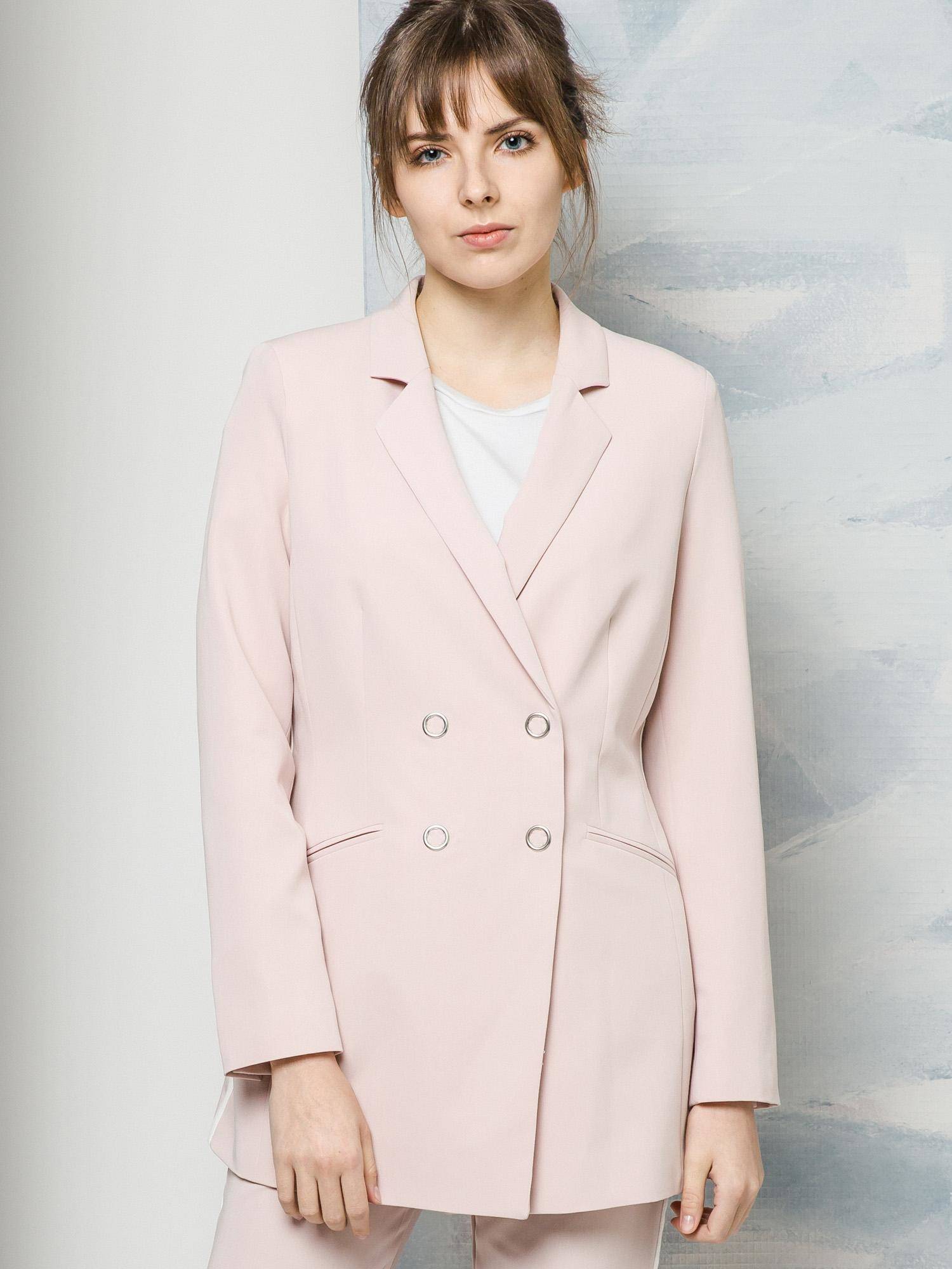 Levně Lemonade jacket fastened with press studs pink