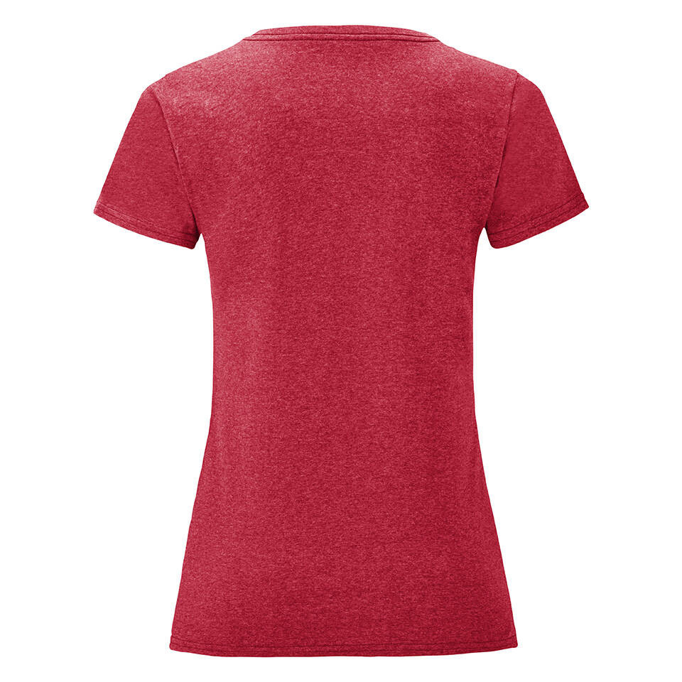 Iconic red Fruit of the Loom Women's T-shirt
