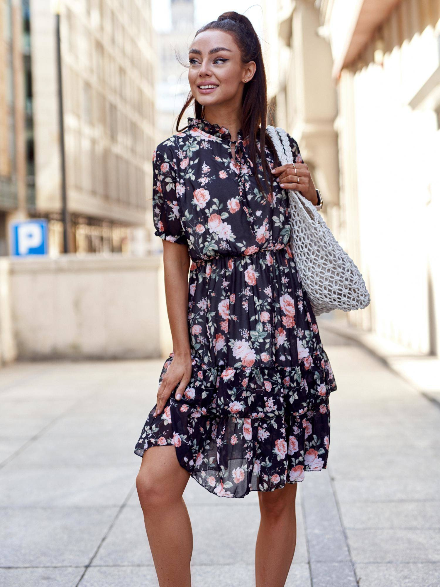 Dress black Yups cwd0460. R21