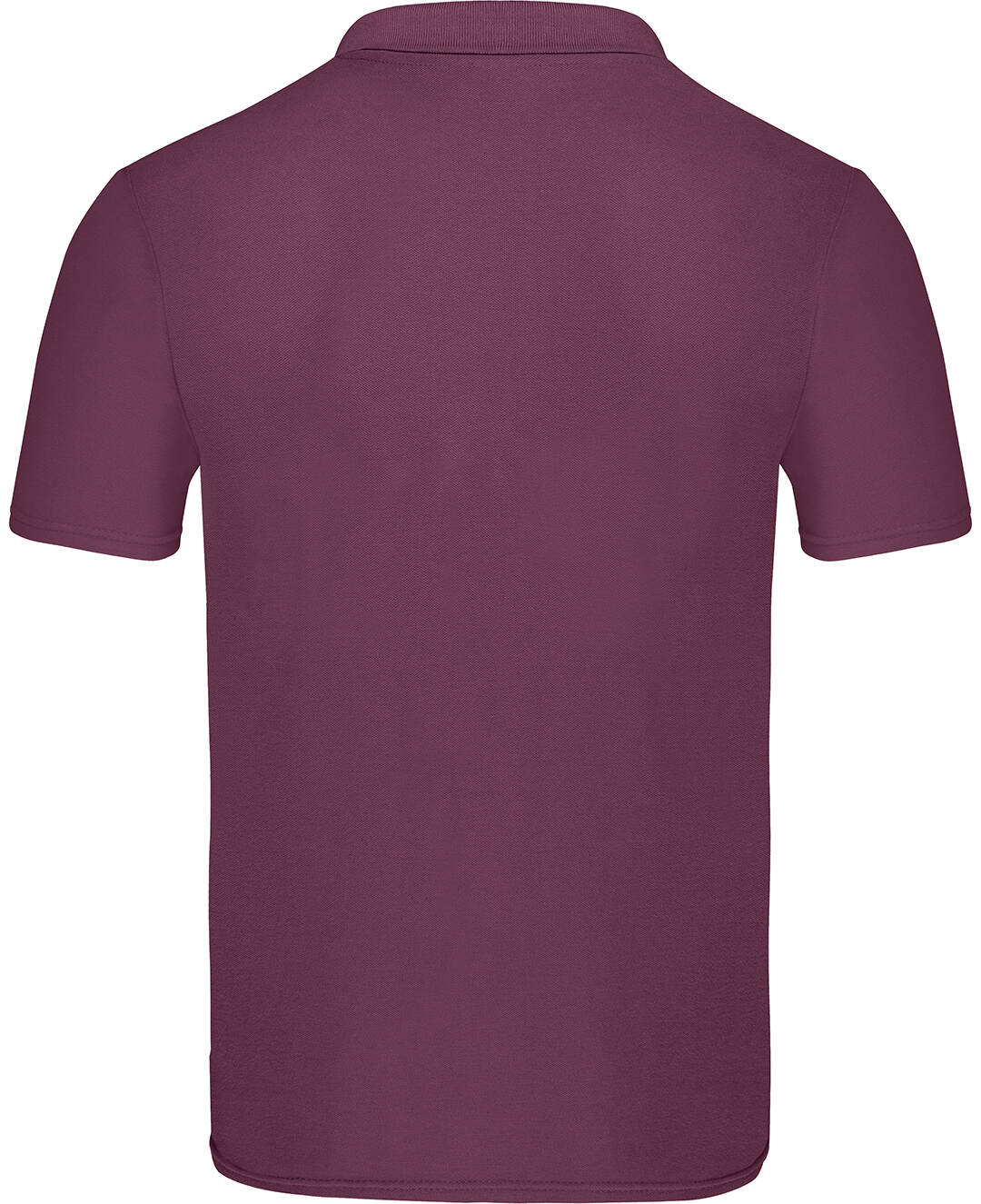 Burgundy Men's Polo Shirt Original Polo Friut of the Loom