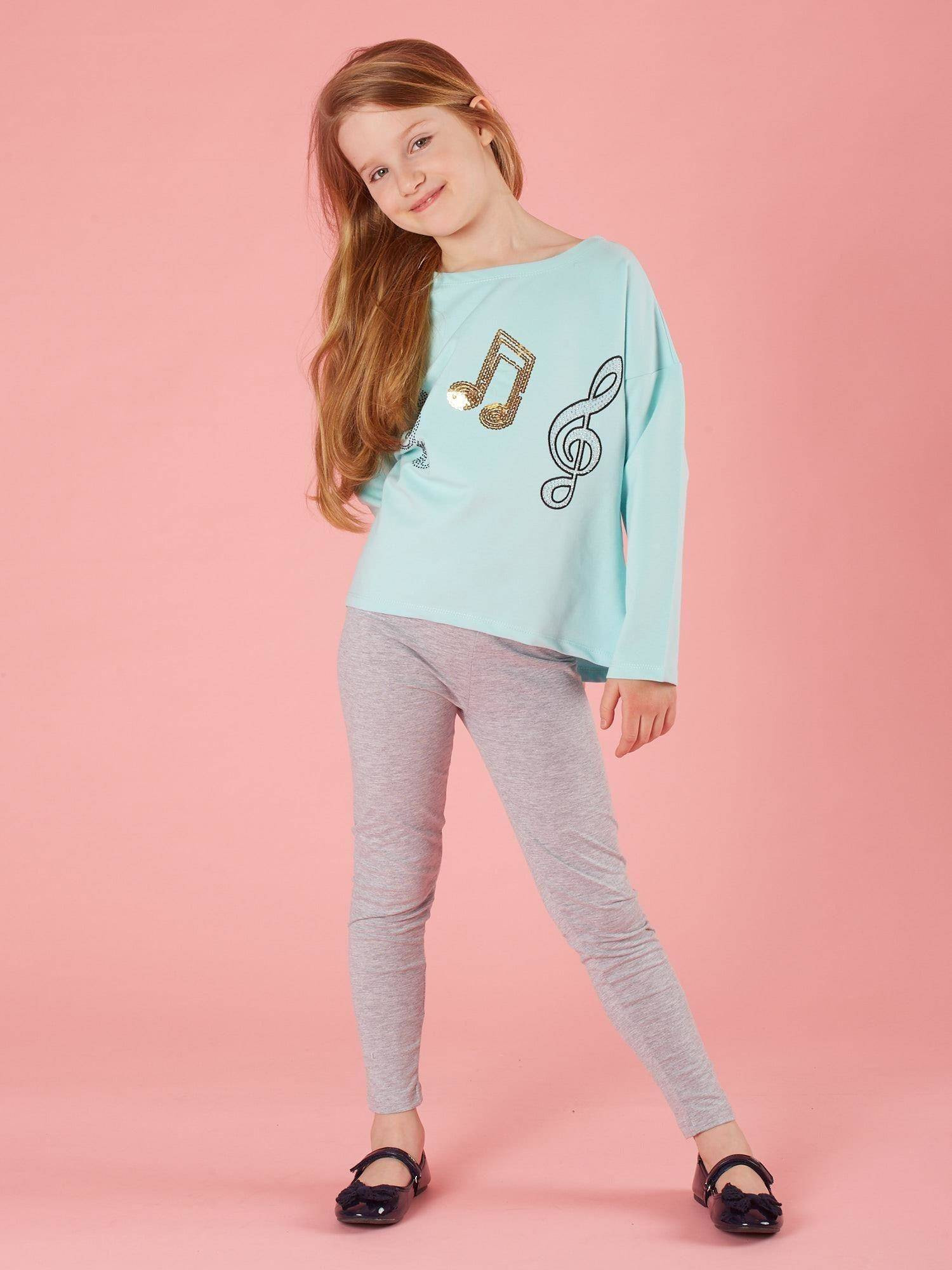 Leggings grey Yups cha0064dz. R03