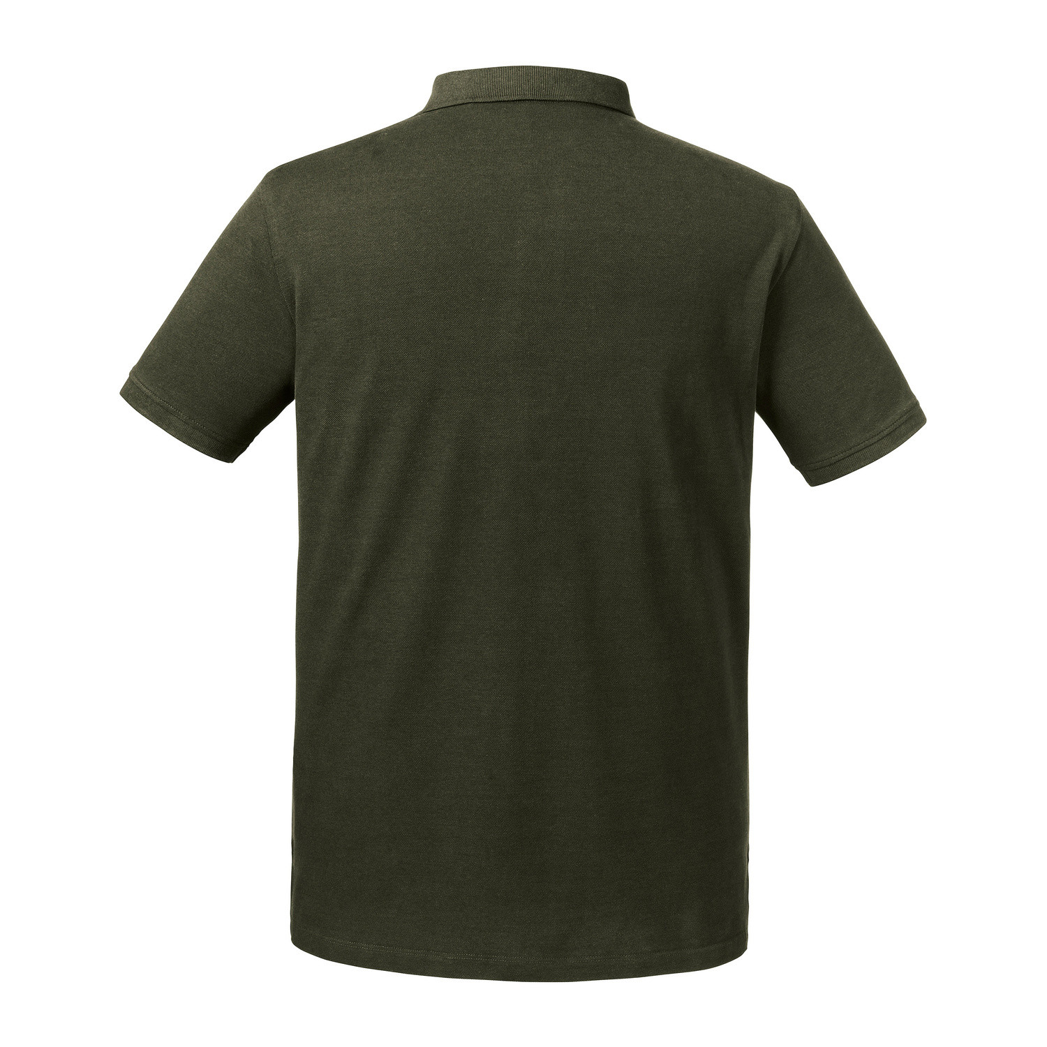 Olive Men's Polo Shirt Pure Organic Russell