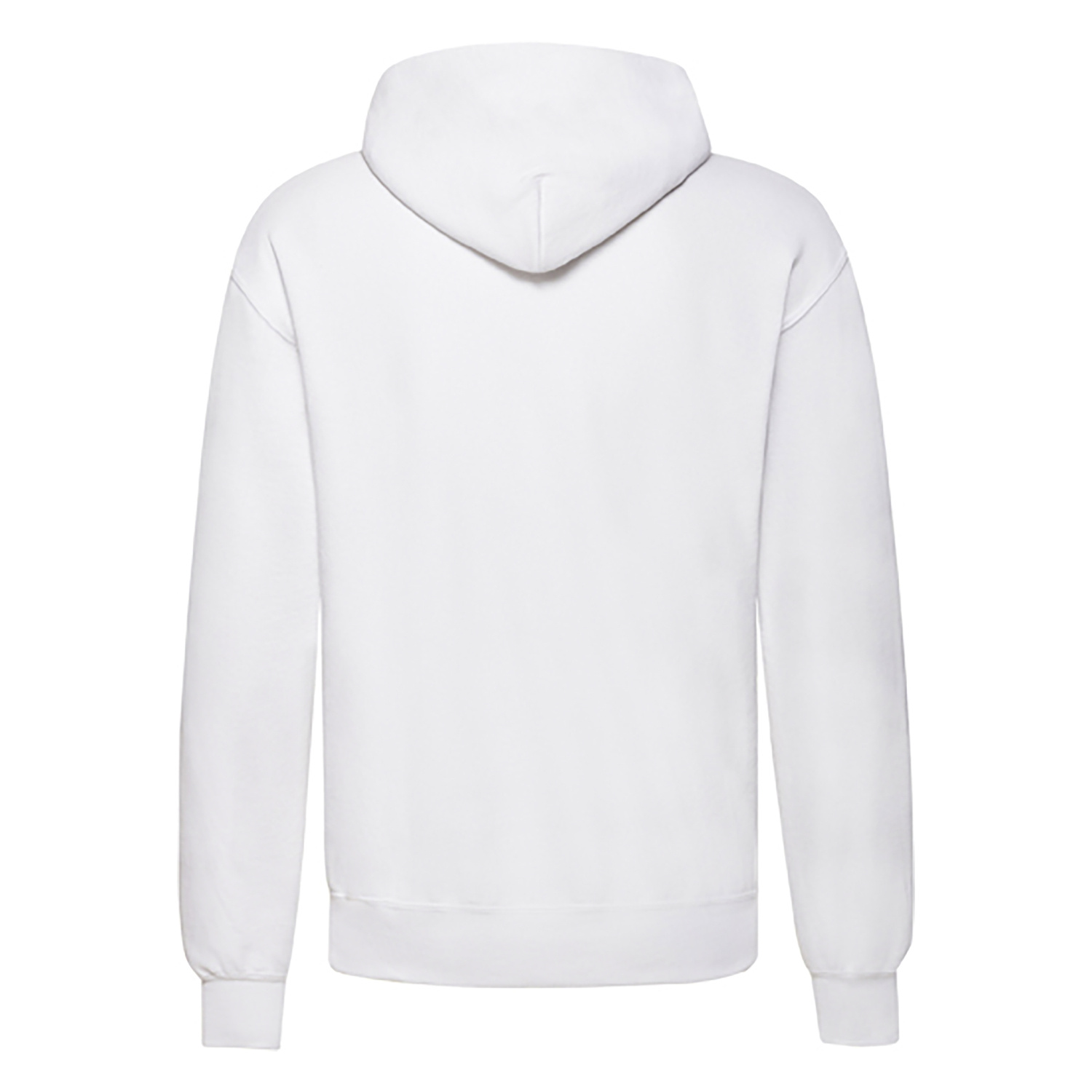 White men's sweatshirt Hooded Sweat Fruit of the Loom