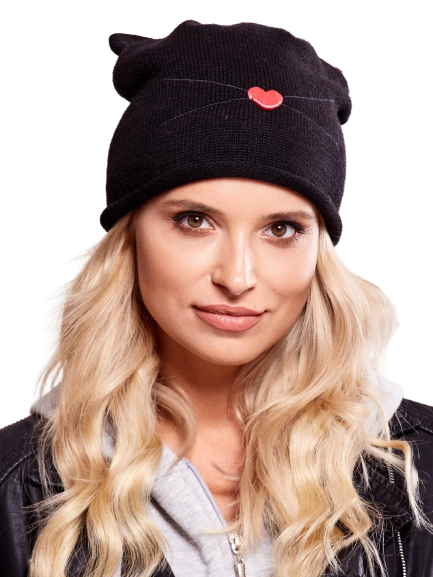 Cap kitten black