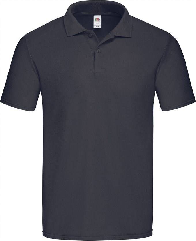 Navy blue Men's Polo Shirt Original Polo Friut of the Loom