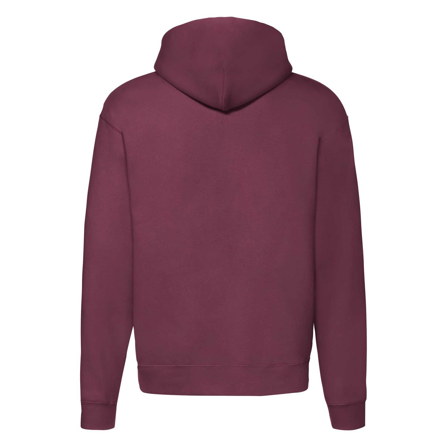 Burgundy Men&#039;s Hoodie Premium Fruit of the Loom