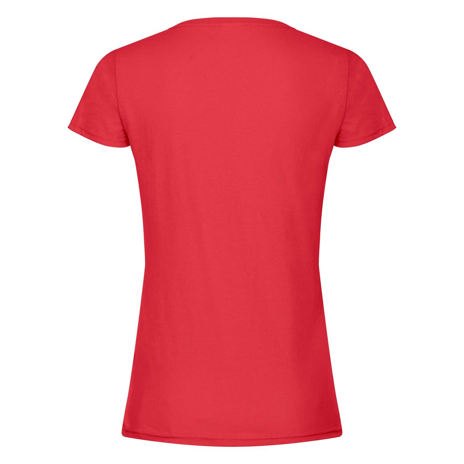 Lady fit Red T-shirt Original Fruit of the Loom