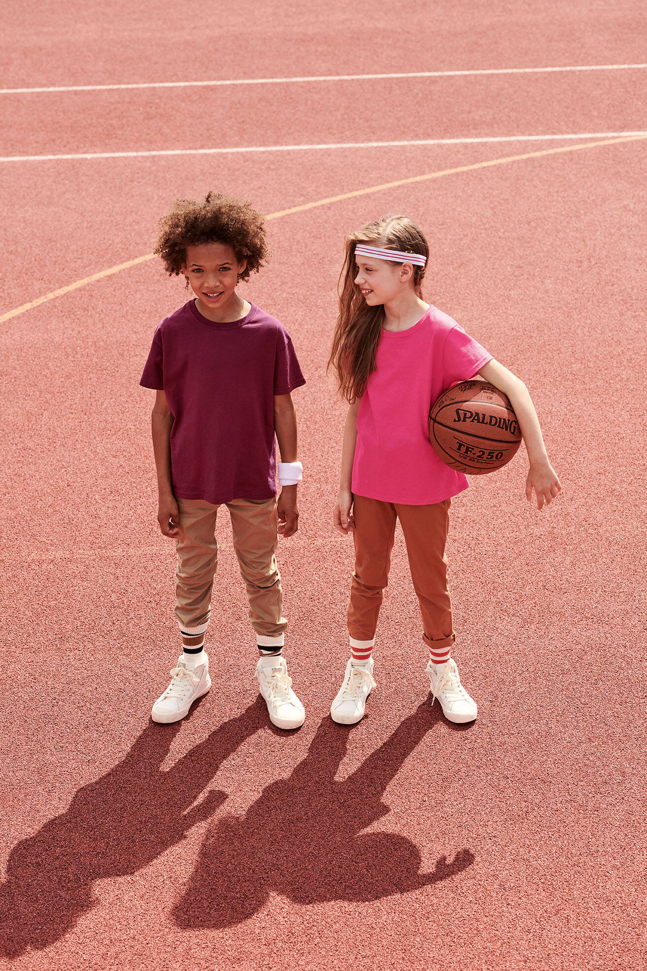 Valueweight Fruit of the Loom Pink T-shirt