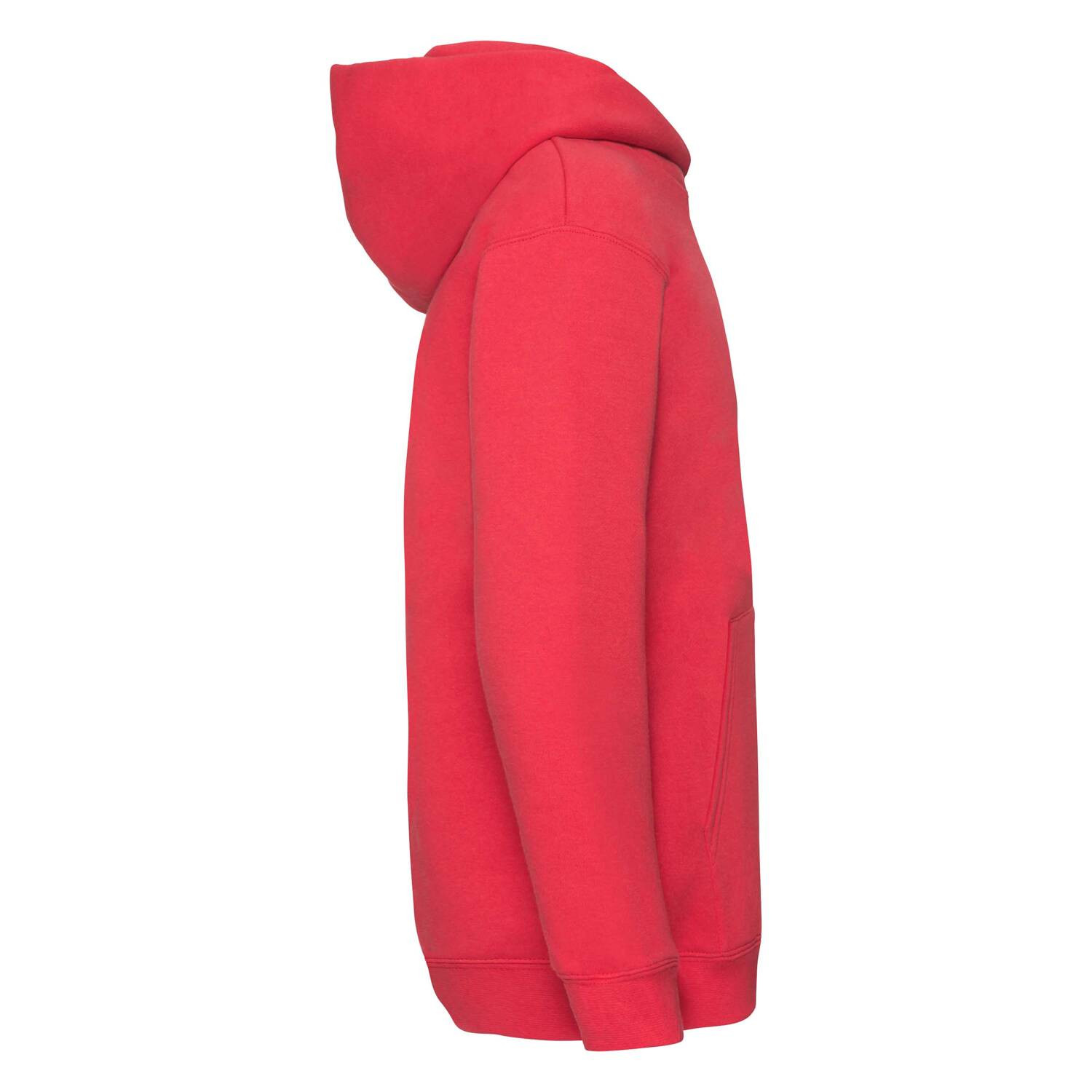 Czerwona bluza dziecięca Hooded Sweat Fruit of the Loom