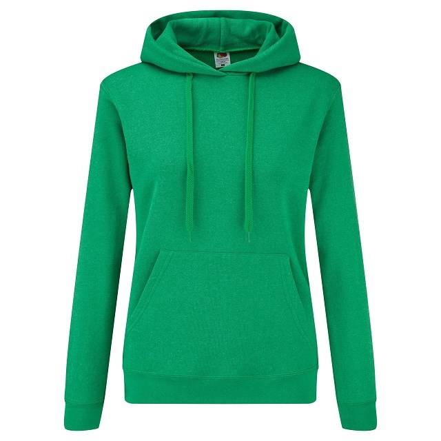 Zielona bluza z kapturem Hooded Sweat Fruit of the Loom