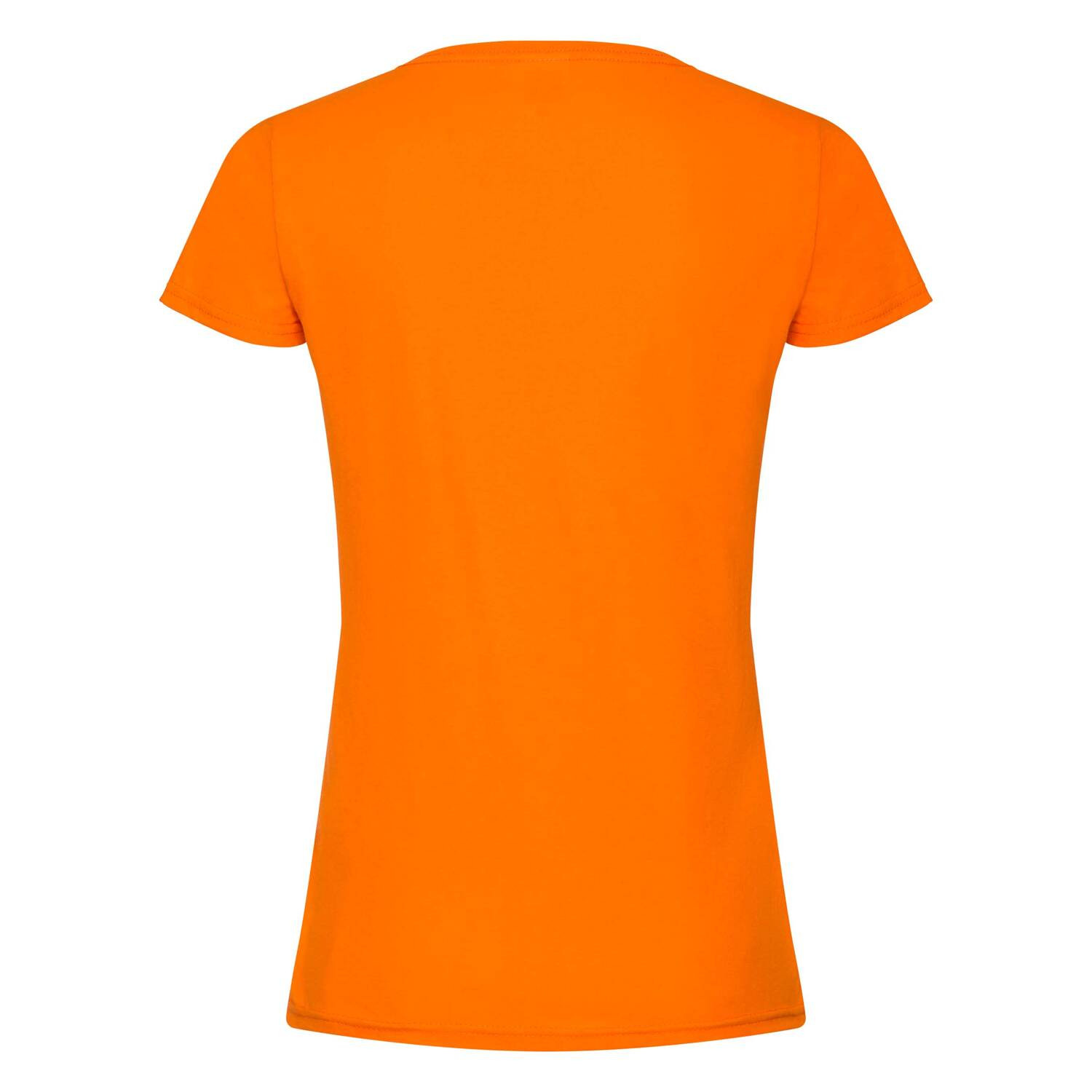 Orange Women's T-shirt Lady fit Original Fruit of the Loom