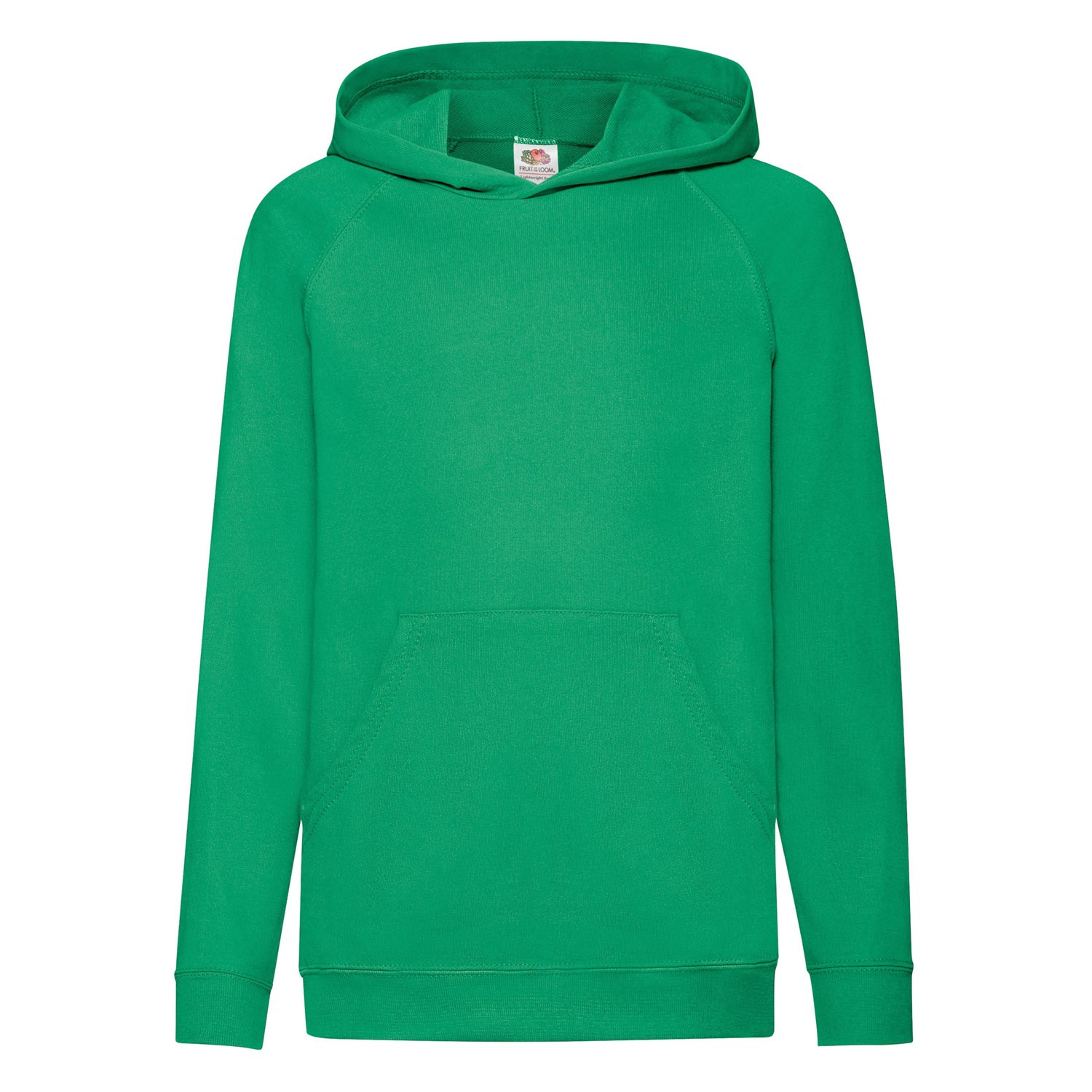 Green Children&#039;s Hoodie Fruit of the Loom