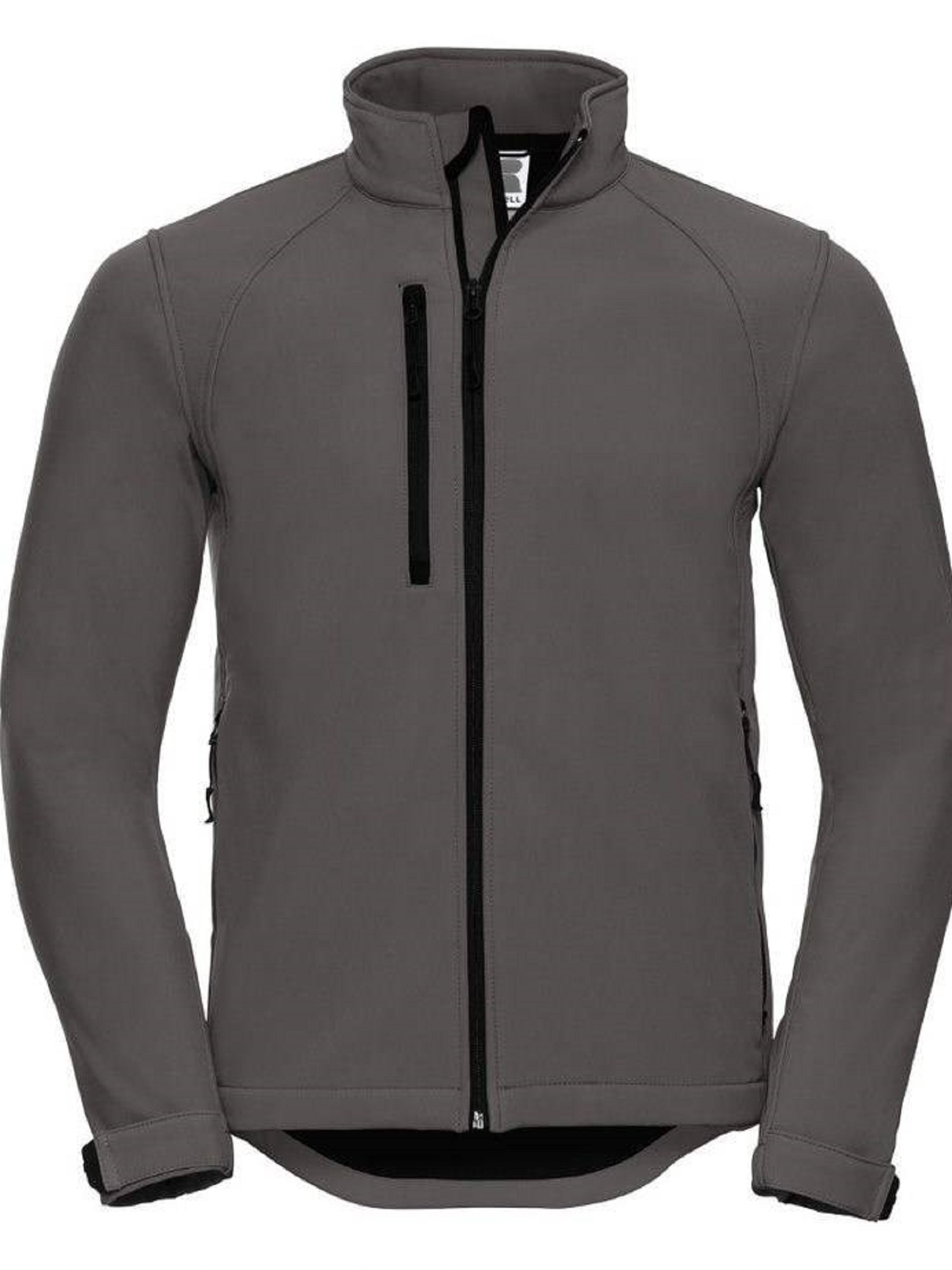 Dark Grey Men&#039;s Soft Shell Russell Jacket