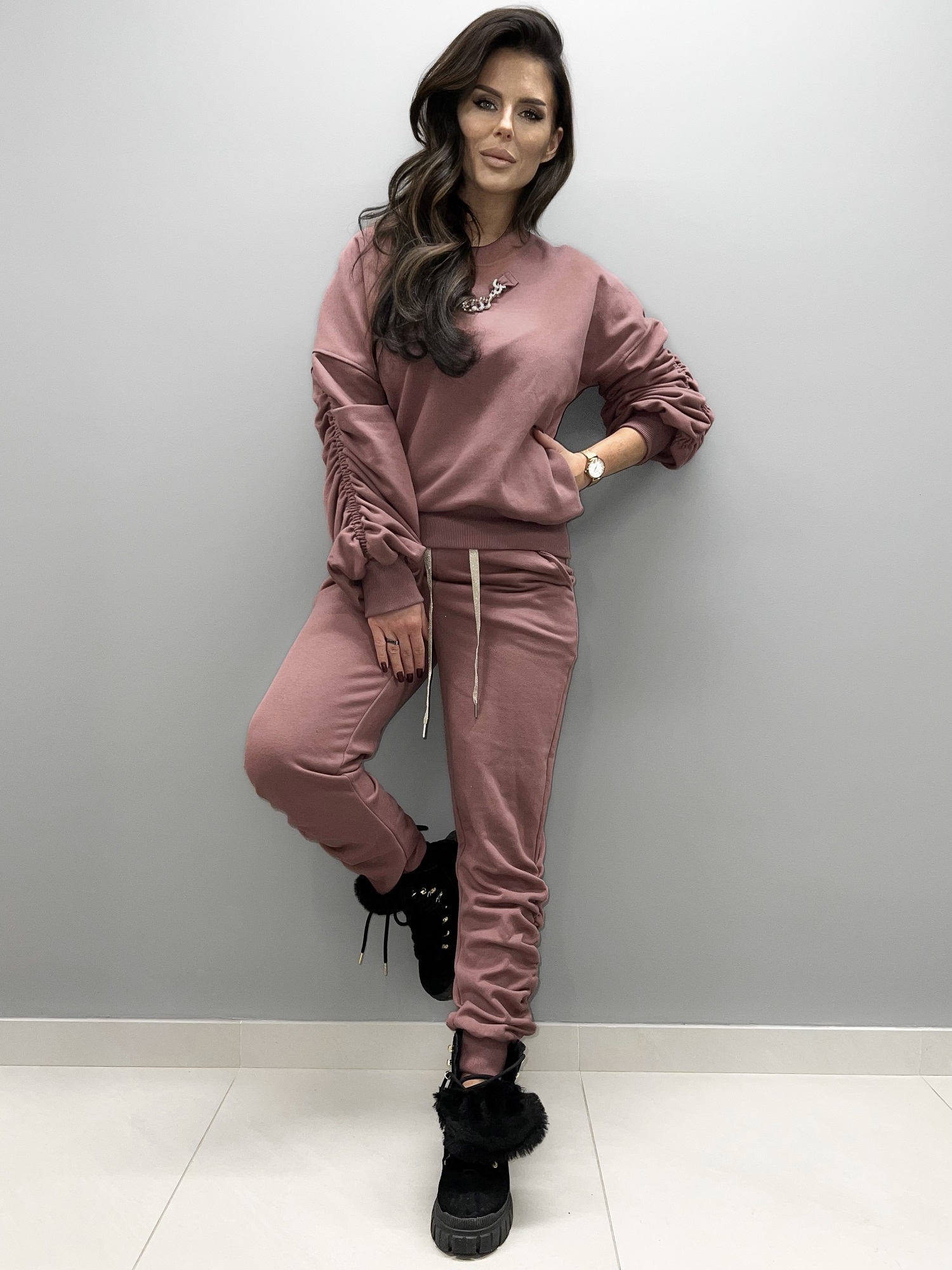 Purple pants Cocomore cmgSD1261.violet