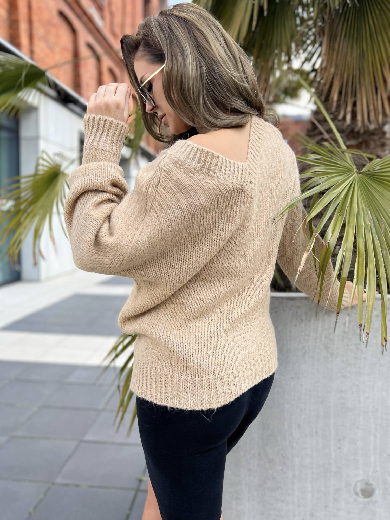 Sweater beige Coocmore cmgB054.beige