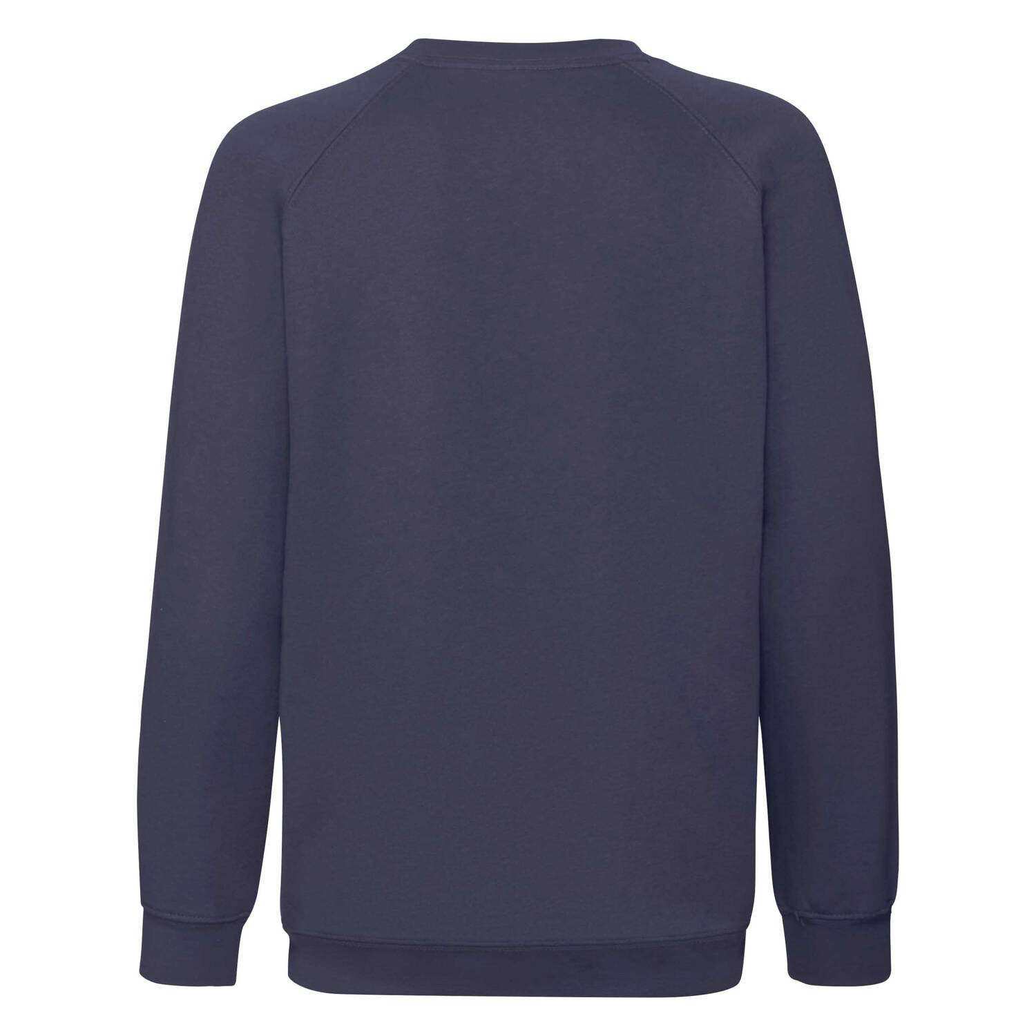 Granátová detská mikina Raglan Sweat Fruit of the Loom