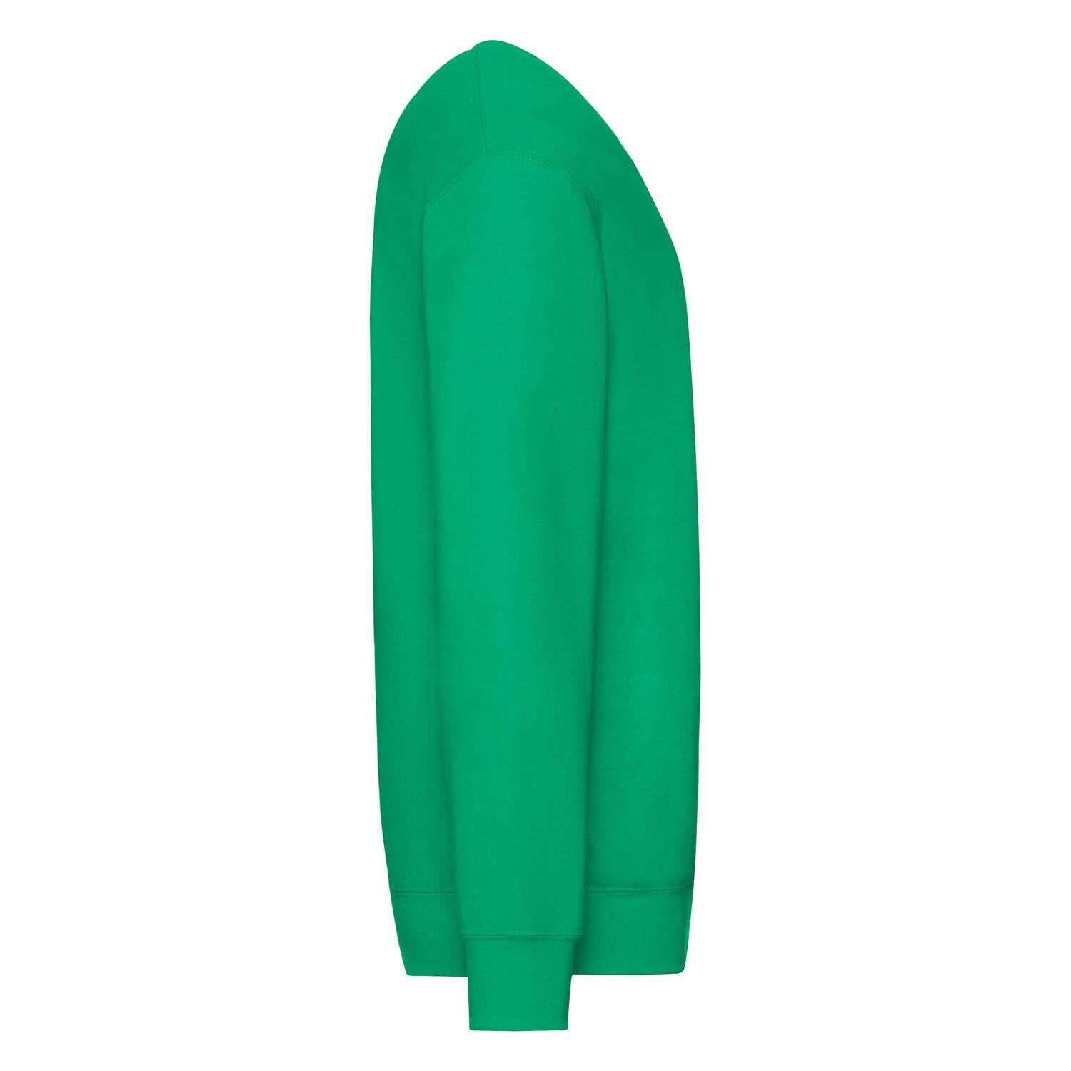 Green Men&#039;s Sweatshirt Lightweight Set-in-Sweat Sweat Fruit of the Loom