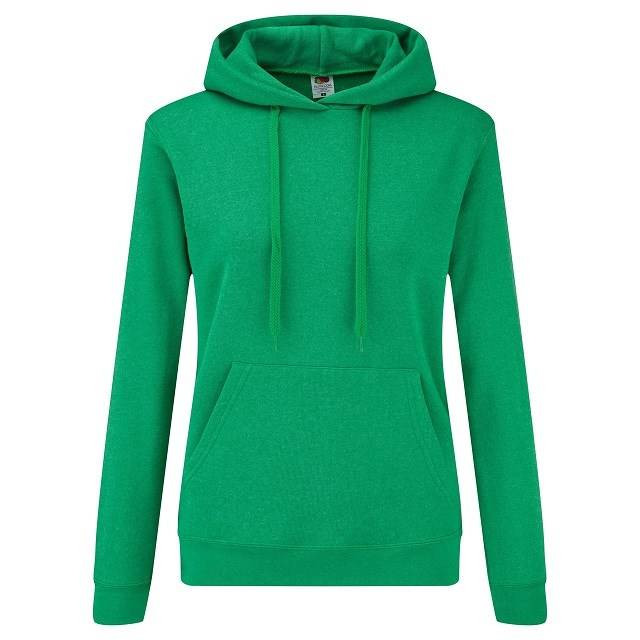 Zielona bluza z kapturem Hooded Sweat Fruit of the Loom