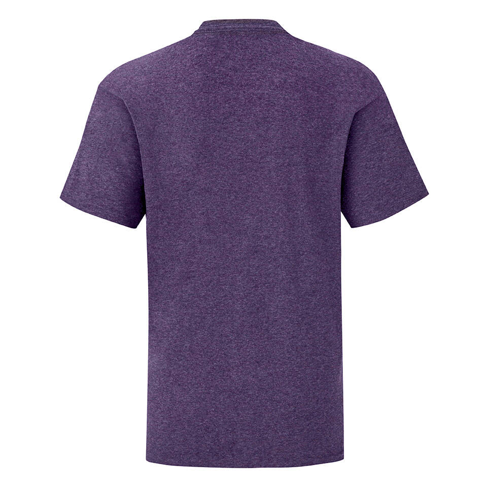Purple children's t-shirt in combed cotton Fruit of the Loom