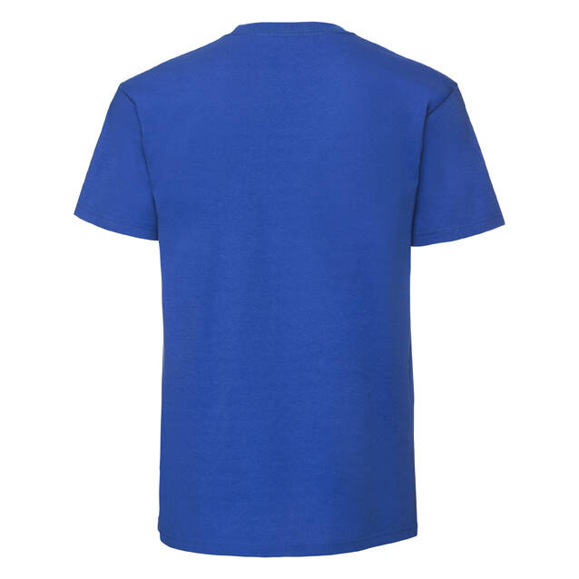 Blue Men's T-shirt Iconic 195 Ringspun Premium Fruit of the Loom